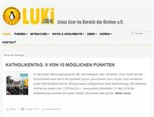 Tablet Screenshot of luki.org